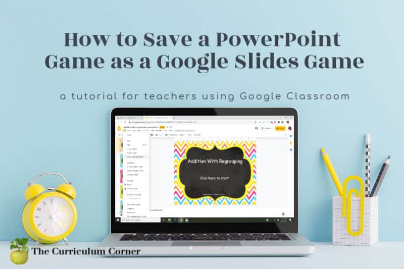 convert a PowerPoint game to Google Slides