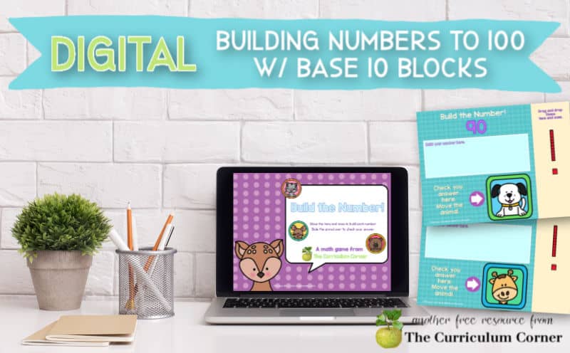 Digital Building Numbers with Base 10 Blocks