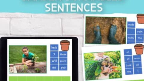 Image for Digital: Garden Scrambled Sentences