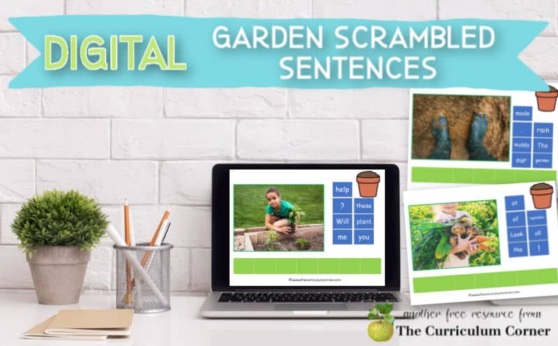 Digital Garden Scrambled Sentences