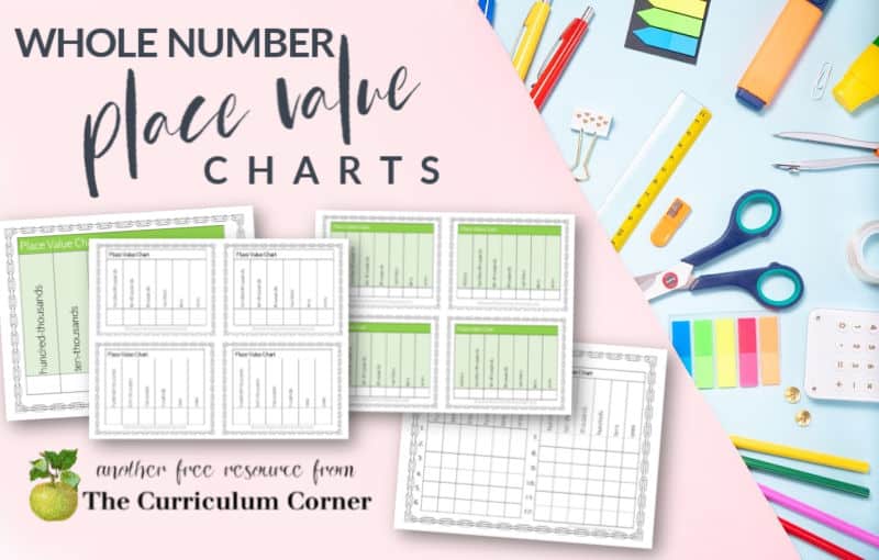 Free Place Value Charts