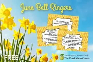 June Bell Ringer Questions