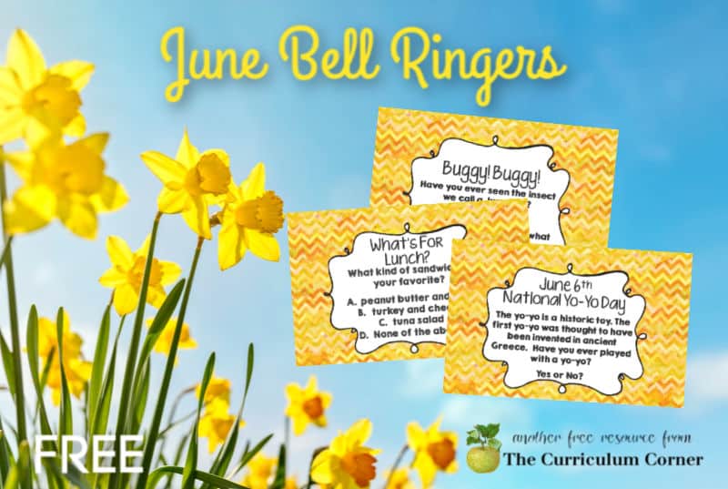 June Bell Ringer Questions