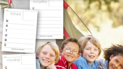 Image for Camping Themed Acrostic Poems
