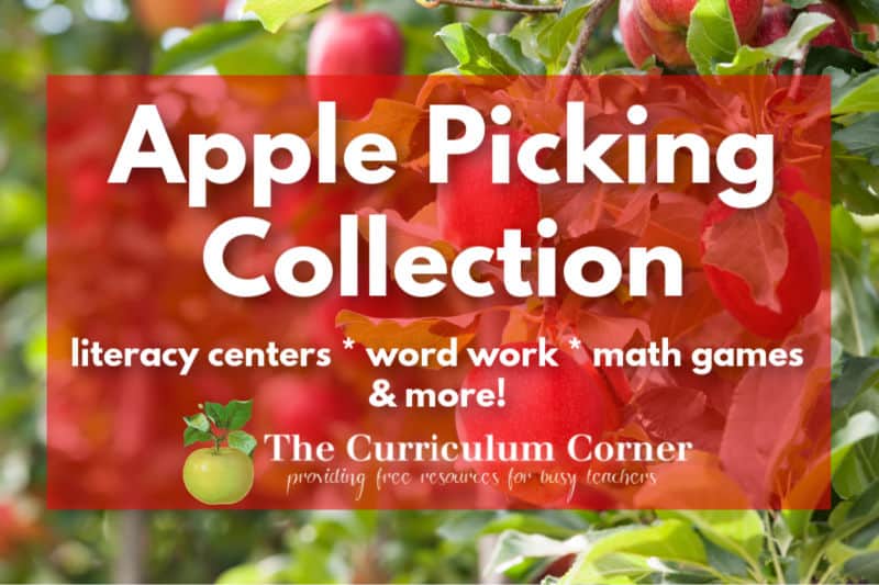 Looking to add to your apple picking collection in the classroom? Start with these from set of resources.