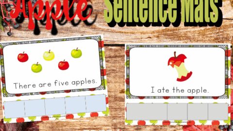 Image for Apples Scrambled Sentence Mats