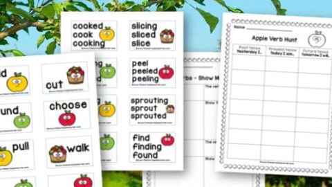Image for Apple Picking Verb Hunt