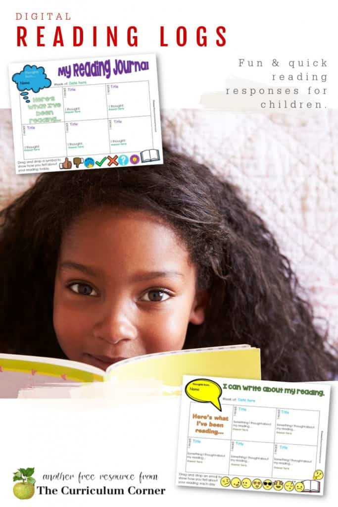Use these digital reading logs during your time of distance teaching to help check in our the readers in your classroom.