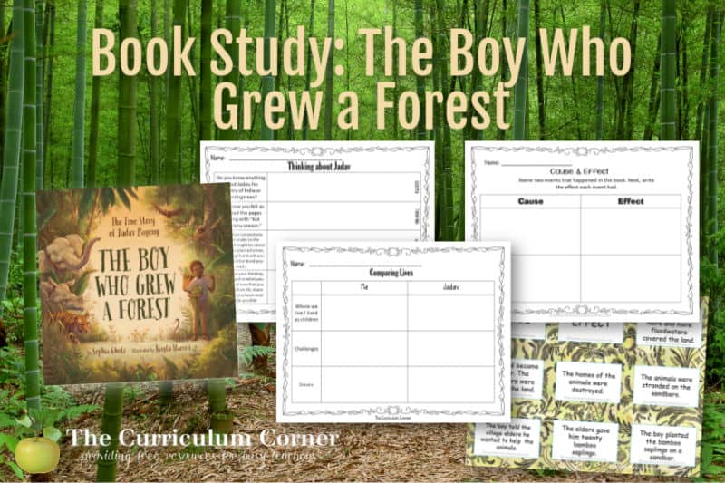 This study will help you in organizing centers to accompany The Boy Who Grew a Forest: The True Story of Jadav Payeng.