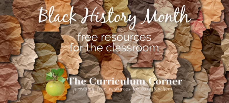 Add these elementary classroom resources to your black history month collection.
