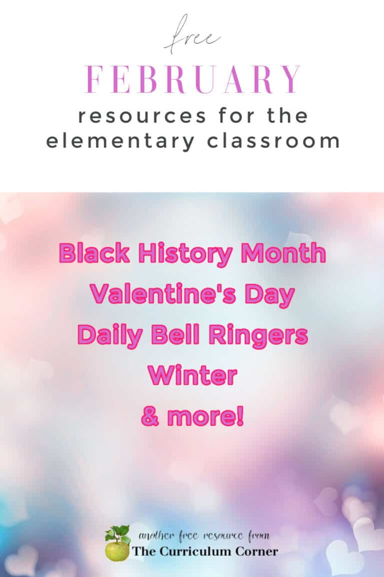 February Collection - The Curriculum Corner 123