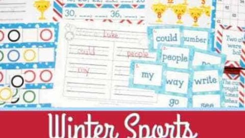 Image for Winter Sports Math & Literacy Centers