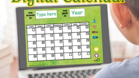 Image for March Digital Calendar