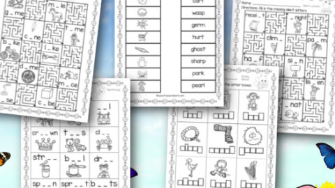 Image for Spring Phonics Worksheets