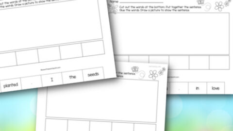 Image for Spring Cut-Up Sentences