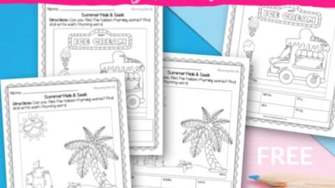 Image for Hide & Seek Rhyming Words: Summer