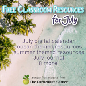Themes Archives - The Curriculum Corner 123