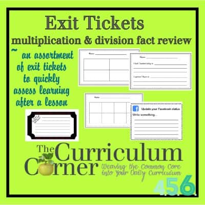 Exit Tickets