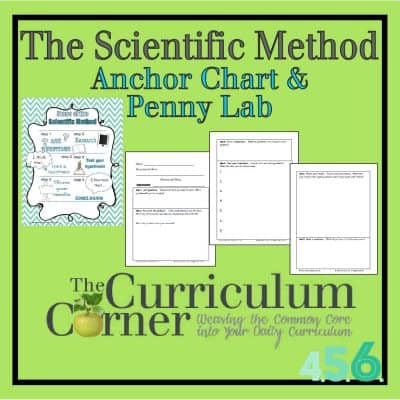 The Scientific Method Anchor Chart & Penny Experiment
