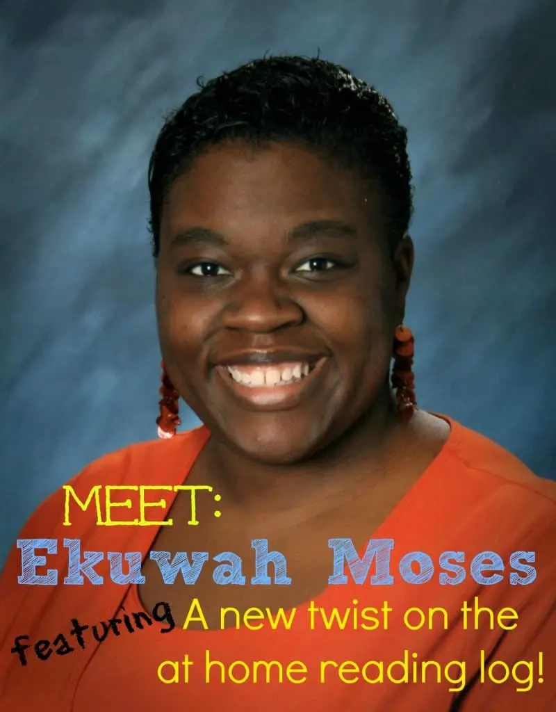 A New Twist on the At Home Reading Log from Ekuwah Moses on The Curriculum Corner