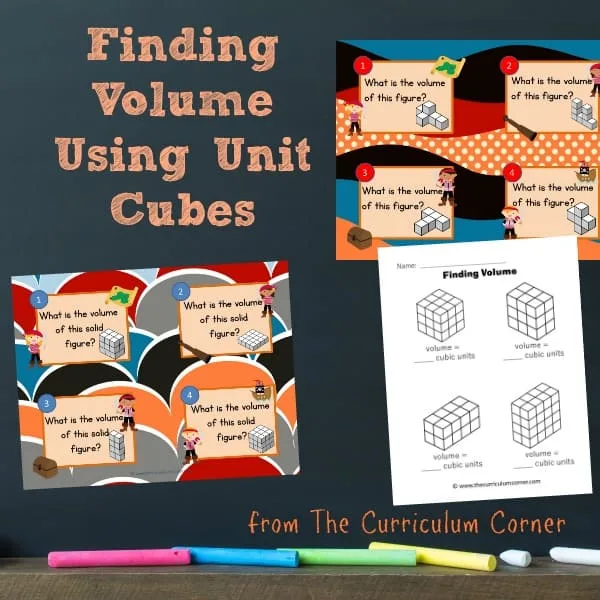 These free measurement activities allow your students to practice finding volume using unit cubes.