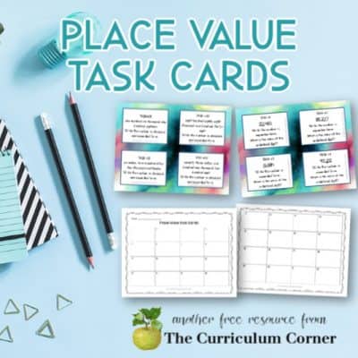 Place Value Task Cards