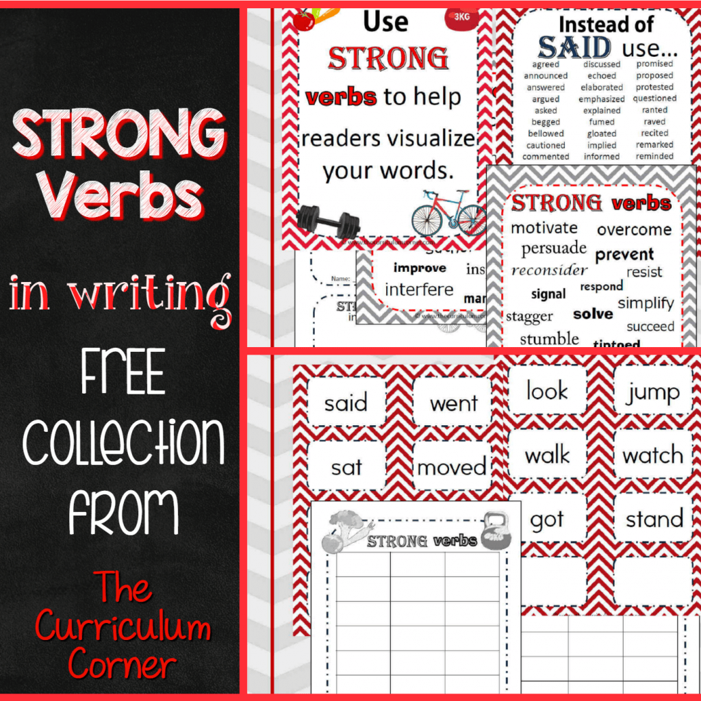freebie-strong-verbs-in-writing-workshop-freebie-from-the-curriculum-corner-anchor-charts