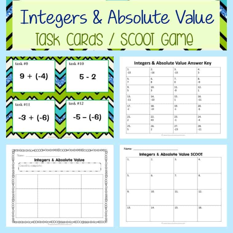 absolute value task