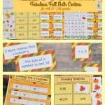 FREE Fall Math Centers for 4th & 5th Grades from The Curriculum Corner