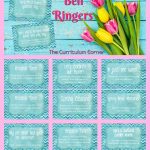 FREE April Bell Ringers from The Curriculum Corner