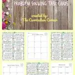 FREE Spring Math Problem Solving Multiplication & Division from The Curriculum Corner 2