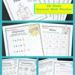 FREE 4th Grade Summer Math Practice Booklet 2