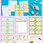 FREE Intermediate Math Centers for Summer from The Curriculum Corner 2