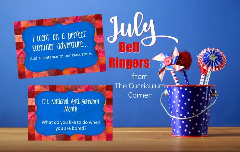 This free collection of July bell ringers has been created to help you create a simple and engaging morning routine.