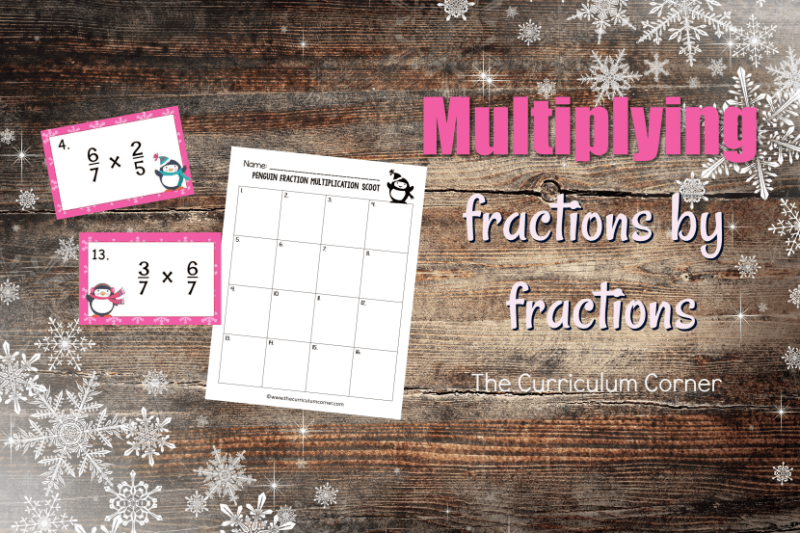  This Penguin Multiplying Fractions Scoot Game #2 (multiplying fractions by fractions) gives your students practice fractions.