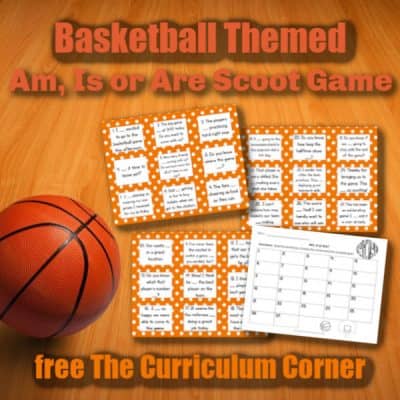 Basketball Am, Is or Are Scoot