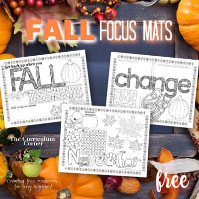 Fall Focus Mats