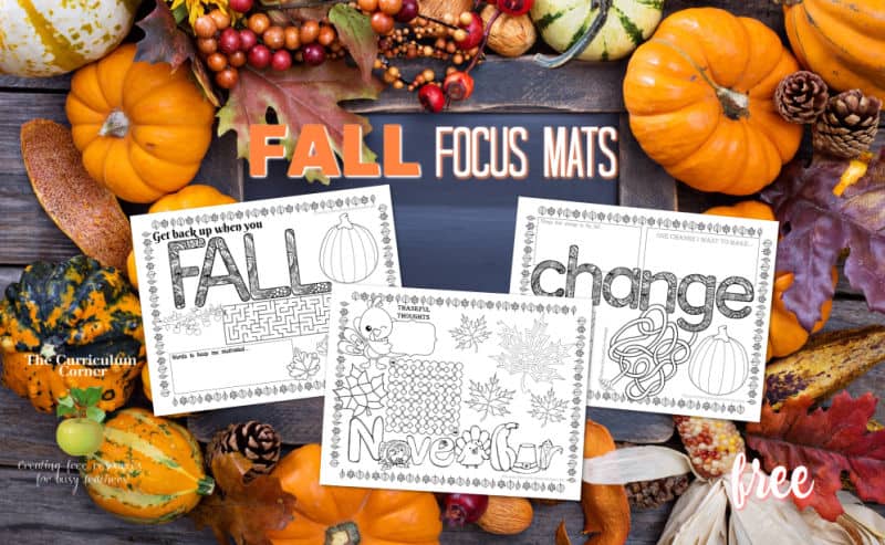 fall focus mats
