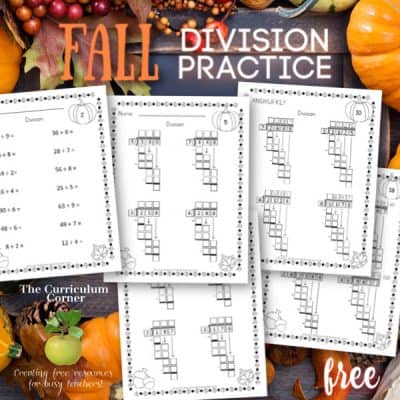 Computation Pages: Fall Division
