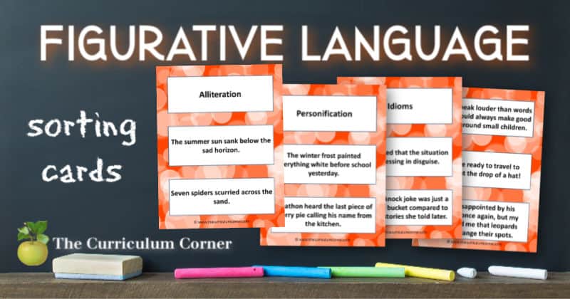 printable figurative language chart