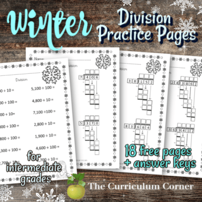 Computation Pages: Winter Division