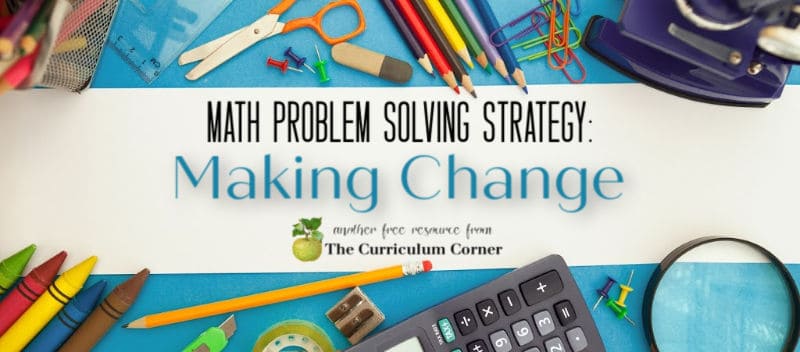 making change problem solving