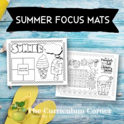 Summer Focus Mats