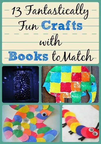13 Funtastically Fun Crafts with Books to Match Guest Post on The Curriculum Corner from AllFreeKidsCrafts.com