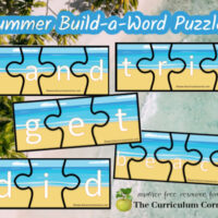 free summer word puzzles