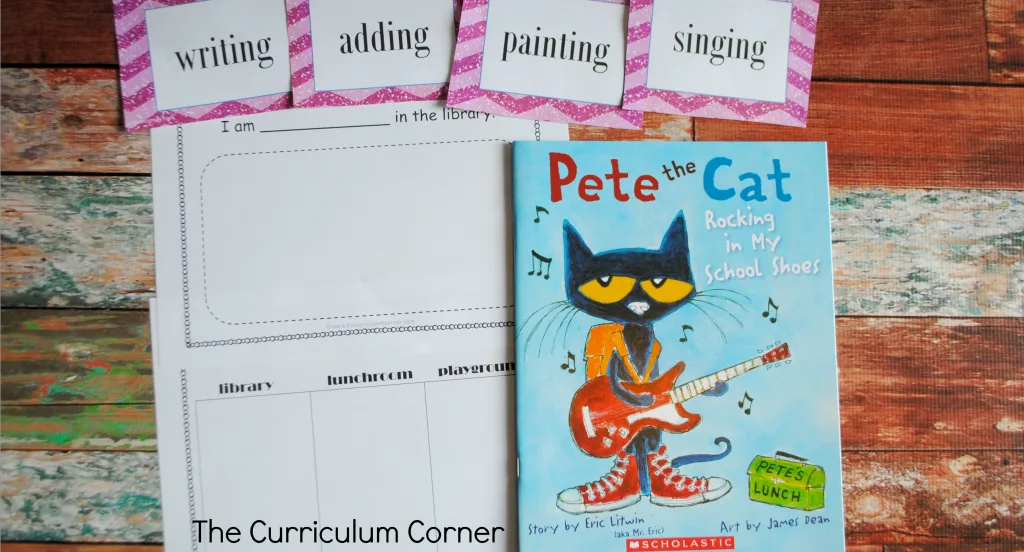 Pete the Cat Printables, Activities & more for the classroom | FREE from The Curriculum Corner