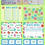 Spring Math Centers | Spring Literacy Centers