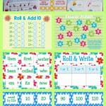 Spring Math Centers | Spring Literacy Centers