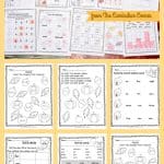 FREE Woodland Animals Print & Go Practice Pages for Math & Literacy from The Curriculum Corner