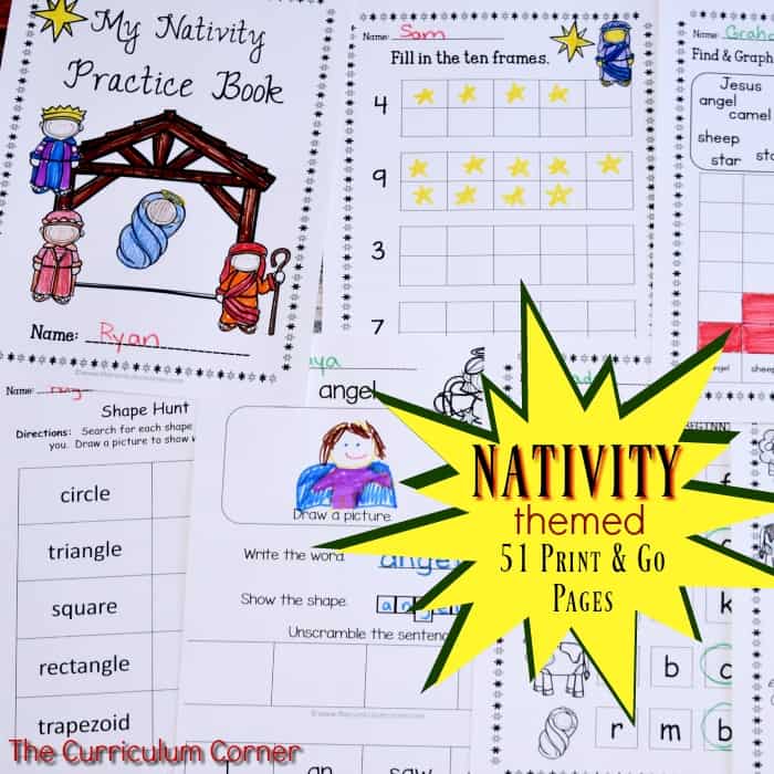 Nativity Themed Printables